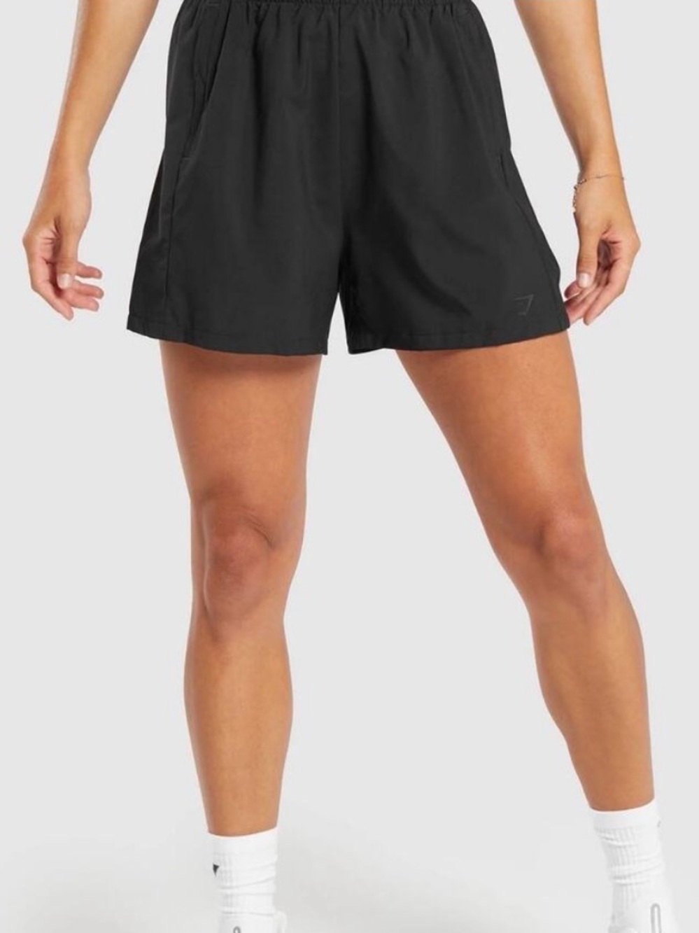 Gymshark Black Athletic Running Shorts